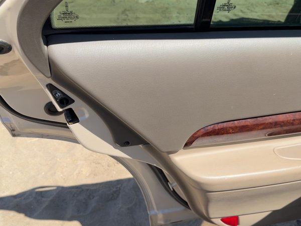 2000-2002 Lincoln Ls Driver Left Rear Door Trim Panel With Switches Back Tan 4H — photo 6