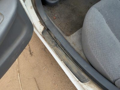 97-01 Toyota Camry Driver Left Rear Lower Sill Plate Step Trim Panel Oem Gray