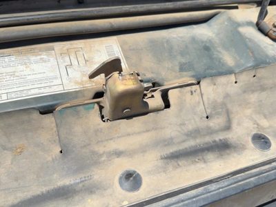 91-94 Ford Explorer 2 Dr Front Hood Latch Assembly with Bracket OEM F3TZ16138B