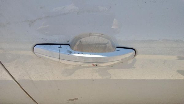 12-18 Focus Ford Focus Passenger Right Front Outside Door Handle Oem White Yz — photo 3