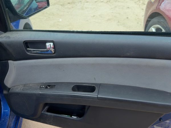 10-12 Sentra Passenger Right Front Door Trim Panel With Switches Charcoal X — photo 5