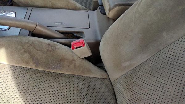 2005-2006 Nissan Altima Driver Left Front Seat Belt Buckle Receiver Oem Blond C — photo 2