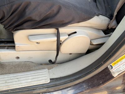 2006 Chevy Equinox Driver Left Side Seat Trim Panel Oem Light Gray 14B