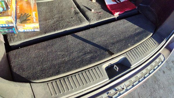 2013-2015 Kia Sorento Rear Cargo Floor Pan Cover Oem Trunk — photo 2