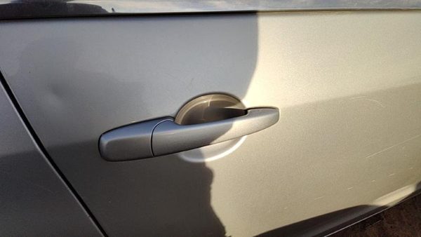 2007-2012 Lincoln Mkz Passenger Right Rear Outside Door Handle Back Silver Jp — photo 4