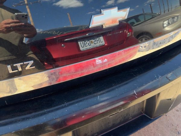 2006-2013 Chevy Impala Chrome Trunk Trim Surround Panel Oem Tail Trunk Finish — photo 3
