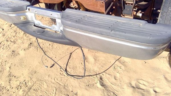 1999 Ford F250 Sd Pickup Rear Bumper Assembly Super Duty Step Chrome With Mount — photo 6