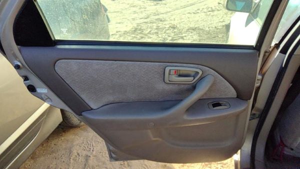 1997-1999 Toyota Camry Driver Left Rear Door Trim Panel With Switches Back Tan — photo 1