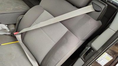 2006-2007 Ford F150 Driver Left Front Seat Belt Retractor Oem Shoulder Gray Me
