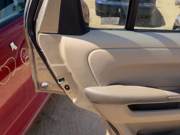 2005-2006 Honda Crv Driver Left Rear Door Trim Panel With Switches Back Tan — photo 3