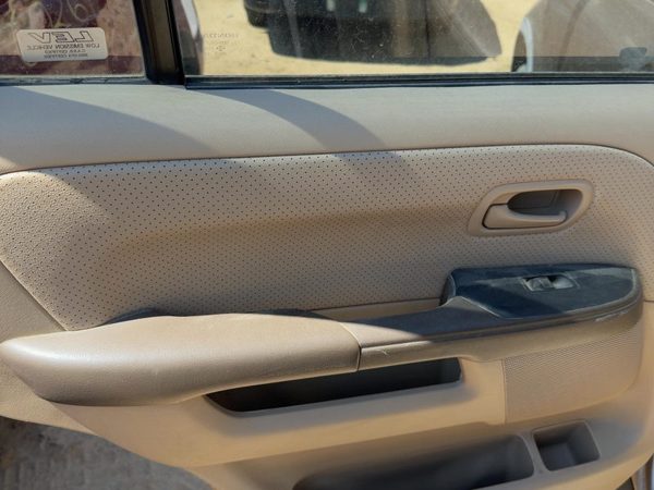 2005-2006 Honda Crv Driver Left Rear Door Trim Panel With Switches Back Tan — photo 4