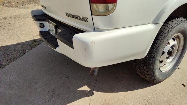 1999 Blazer S10/jimmy S15 Rear Bumper Assembly S10 White 50U — photo 3