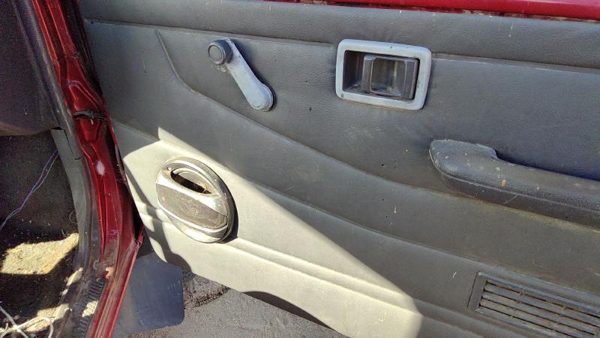 95-97 Nissan Hardbody Passenger Right Front Door Trim Panel Manual Windows Gray — photo 5