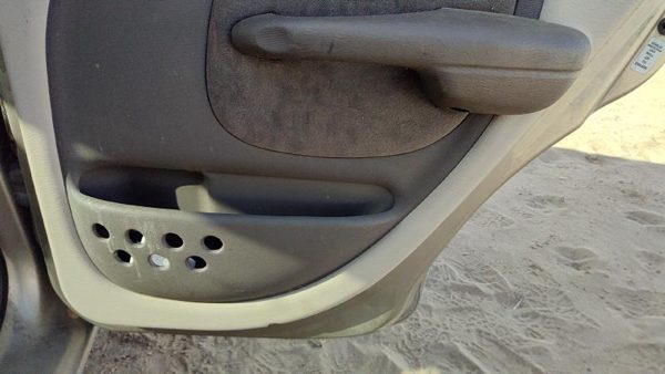 01-02 Pt Cruiser Passenger Right Rear Door Trim Panel With Switches Back Taupe — photo 7