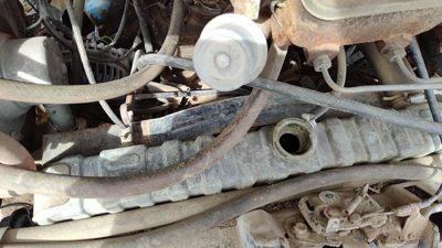 1974 Dodge Van B200 Radiator Cooling Fan Shroud Oem Plastic Housing 5.2L 318
