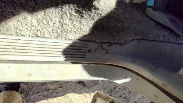 1983-1987 Grand Marquis Passenger Right Front Lower Sill Step Kick Trim Gray Oem — photo 6