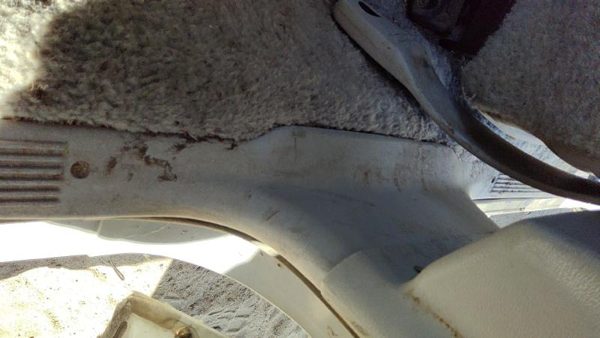 1983-1987 Grand Marquis Passenger Right Front Lower Sill Step Kick Trim Gray Oem — photo 5