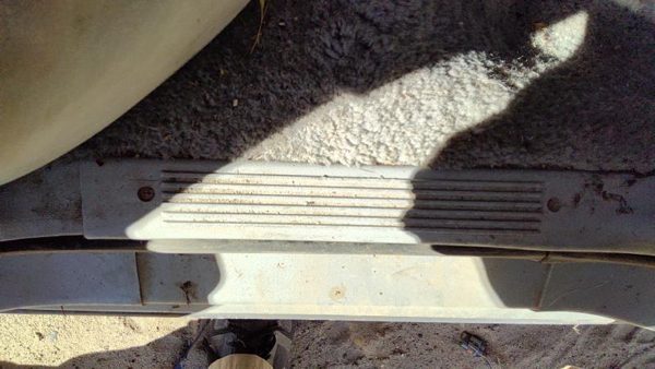 1983-1987 Grand Marquis Passenger Right Front Lower Sill Step Kick Trim Gray Oem — photo 7