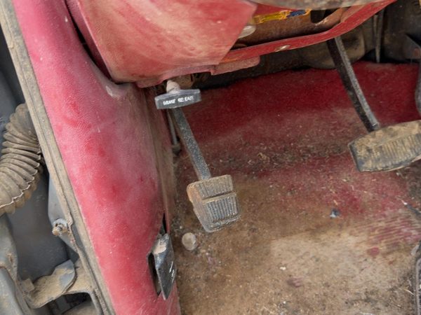 1987-1991 Ford F150 Parking Brake Pedal Assembly Oem Complete Emergency Unit — photo 1