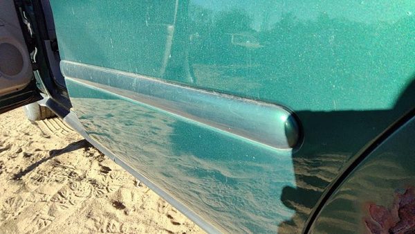 00-07 Taurus Driver Left Rear Moulding From Door Back Trim Strip Su Tropic Green — photo 3