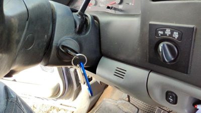 2003 Ford F350 Sd Pickup Ignition Switch(w/o Cyl& Key) Powerstroke Key