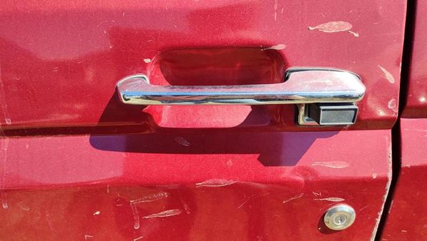 1991 Ford F150 Outside Door Handle LH Maroon — photo 3
