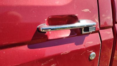 1991 Ford F150 Outside Door Handle LH Maroon