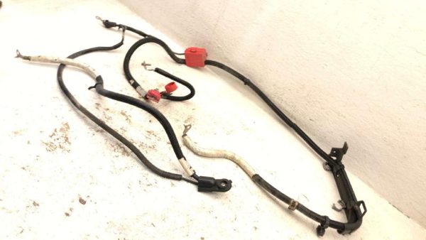 2001-2007 Sierra 2500 Hd Positive Negative Battery Cable Harness Set Oem 8.1L — photo 3
