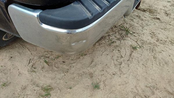 2006-2008 Ford F150 Chrome Rear Bumper With Mount Brackets Oem 4L3Z17906Ma — photo 3
