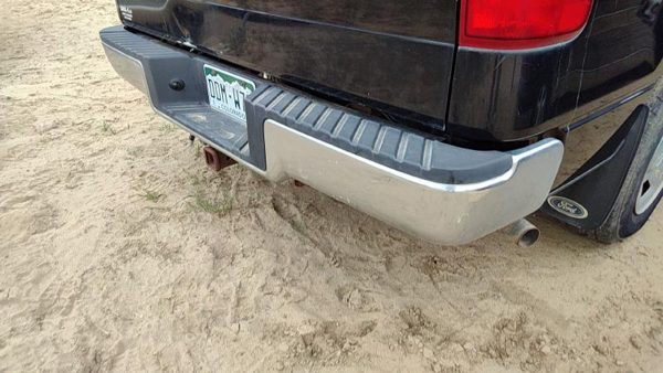 2006-2008 Ford F150 Chrome Rear Bumper With Mount Brackets Oem 4L3Z17906Ma — photo 5