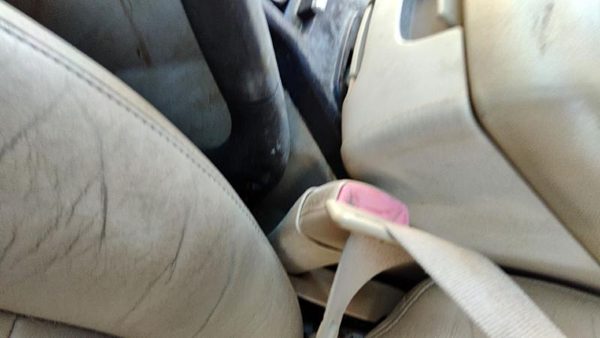 07-08 Grand Vitara Xl-7 Driver Left Front Seat Belt Buckle Receiver Oem Tan — photo 4