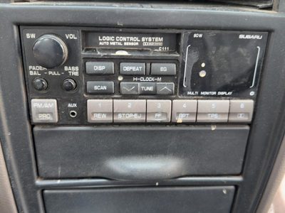 1990-1991 Subaru Legacy Stock Radio Oem Factory Stereo Cd Player Soa333D171