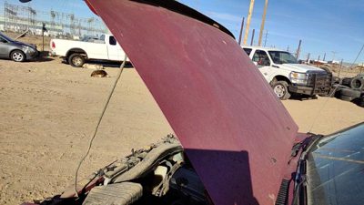 1996 Nissan Hardbody Hood Red
