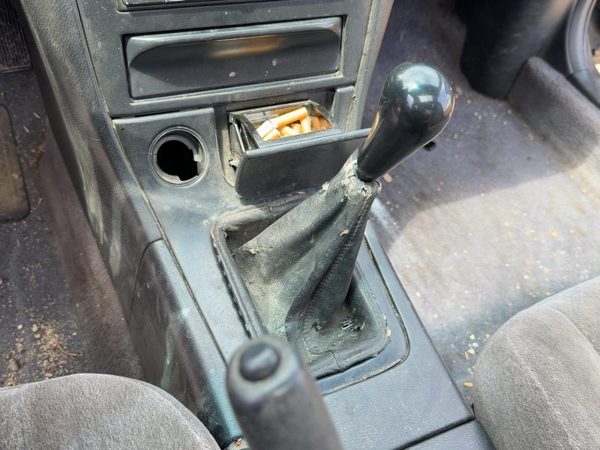 98 Maxima Floor Shifter Lever Assembly Manual Transmission Shift Unit Oem Black — photo 1