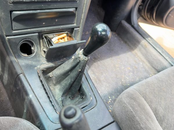 98 Maxima Floor Shifter Lever Assembly Manual Transmission Shift Unit Oem Black — photo 3