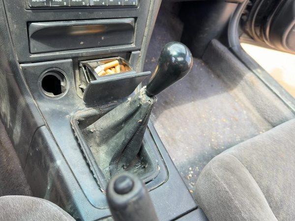 98 Maxima Floor Shifter Lever Assembly Manual Transmission Shift Unit Oem Black — photo 4