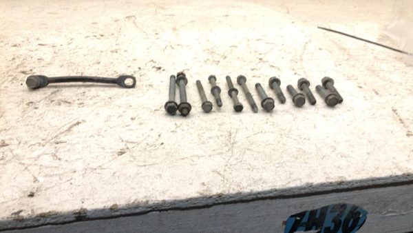 1993 Jeep Grand Cherokee Mount Bracket Set For Ac Compressor Oem With Bolts 5.2L — photo 8