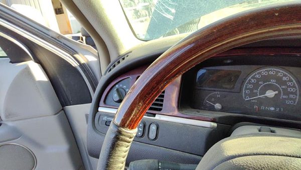 2003 Lincoln Town Car Steering Wheel OEM Gray 3W1Z3600CAC — photo 8