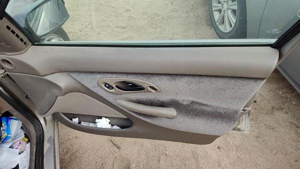 95-97 Ford Contour Passenger Right Front Door Trim Panel With Switches Ul Tan — photo 2