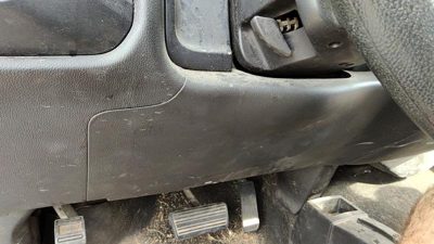 2014-19 Silverado 1500 Lower Dash Under Column Knee Bolster Trim Panel H2r Gray
