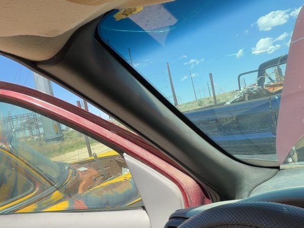 97-05 Chevy Venture Driver Left A Pillar Trim Windshield Post Panel Oem Gray 14C — photo 2