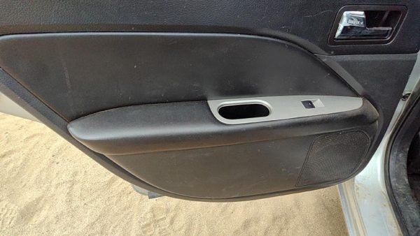10-12 Fusion Driver Left Rear Door Trim Panel With Switches Back Charcoal Fw — photo 8