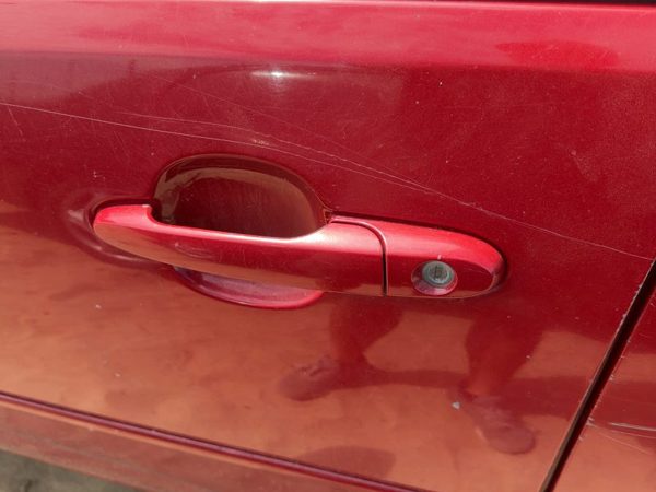 07-16 Chevy Impala Driver Left Front Outside Door Handle Oem Precision Red 27U — photo 3