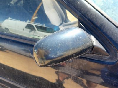 96-99 Maxima Passenger Right Power Side Mirror Mounted Non-Heated Sedan Black