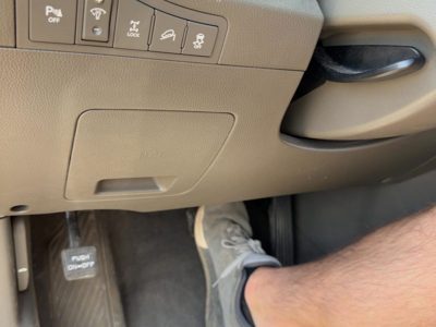 2013 Kia Sportage Lower Dash Under Column Knee Bolster Trim Panel Oem Gray Gah