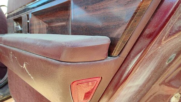 97-99 Buick Lesabre Passenger Right Rear Door Trim Panel With Switches Back Red — photo 8