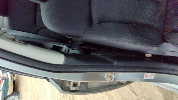 10-12 Legacy Outback Passenger Right Front Seat Belt Retractor Shoulder Black — photo 4