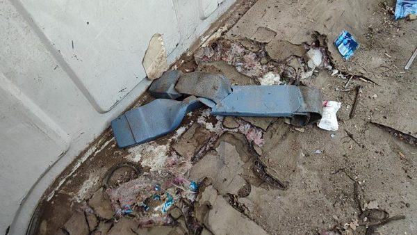81-93 Dodge Ram W250 Passenger Right Front Seat Belt Buckle Receiver Oem Blue — photo 2