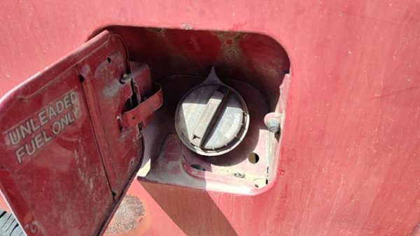 1990 Ford Bronco 2 Fuel Filler Neck Assembly With Gas Cap Oem — photo 2