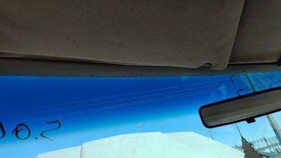 83-87 Mercury Grand Marquis Interior Trim Strip Above Windshield Oem Gray Panel